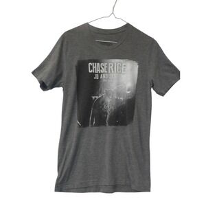Chase Rice JO and JESUS Tour 2015 Gray Graphic T Shirt Size SM